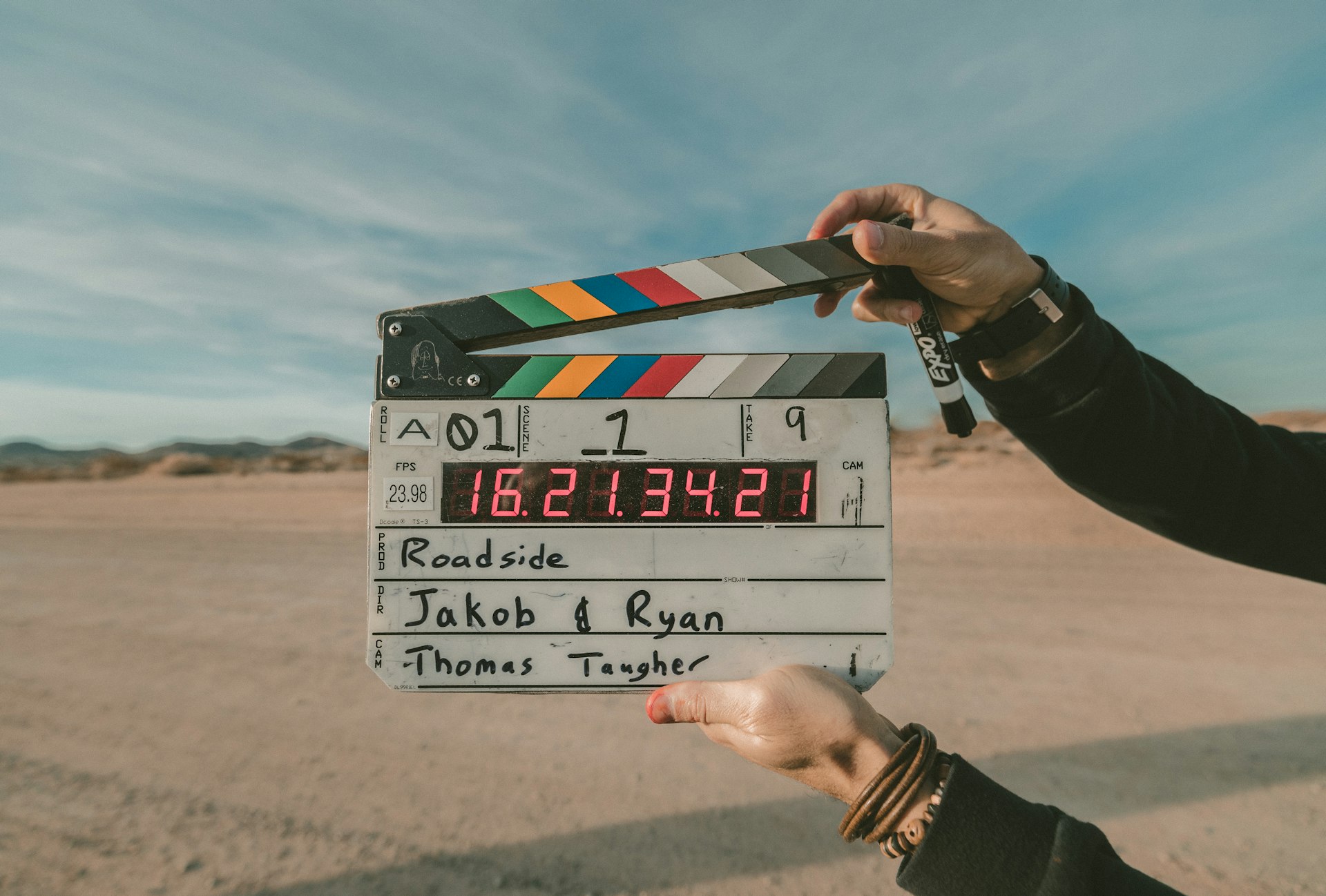 Cinema camera and film production equipment used for shooting brand commercials